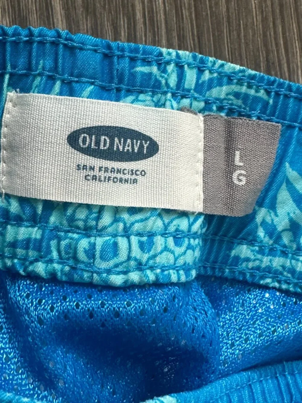 Old Navy Men's Blue Swim-briefs-shorts